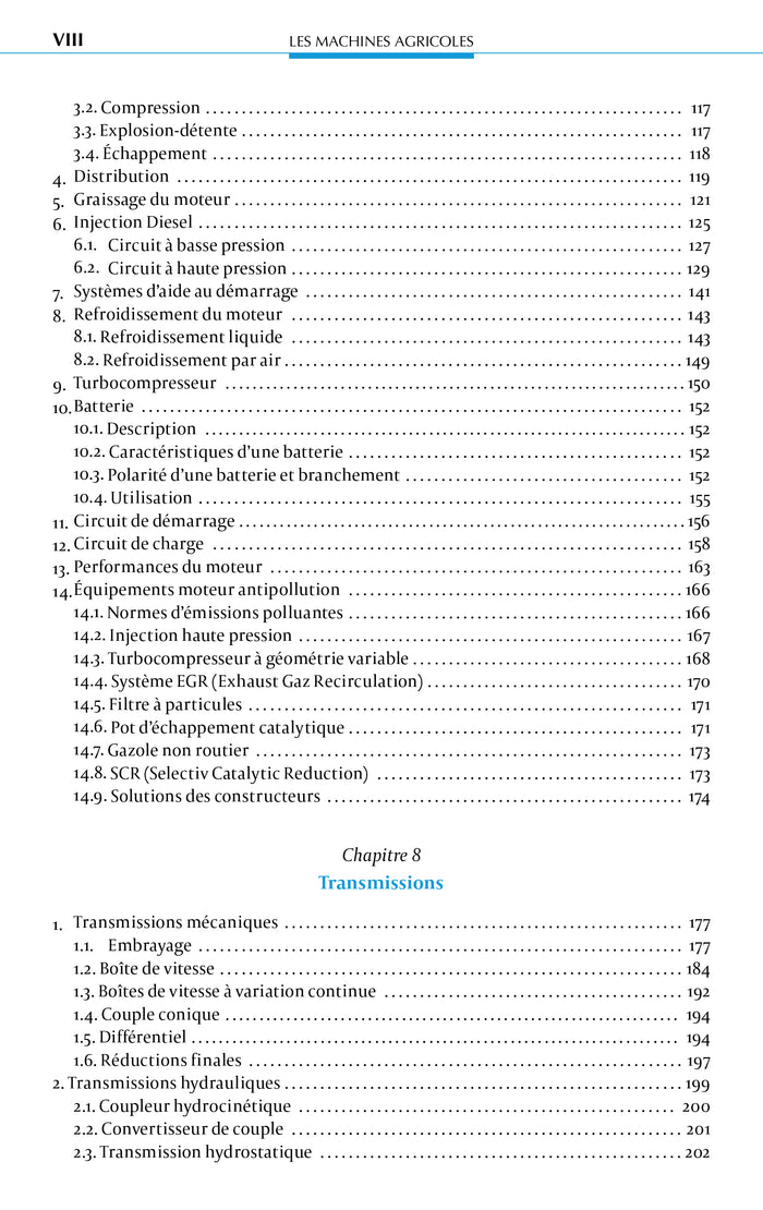 Les machines agricoles