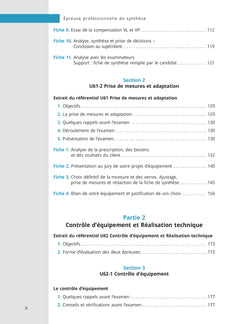 Épreuve professionnelle de synthèse (Opticien-Lunetier)