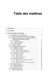 Le stockage de l'électricité