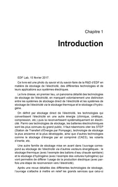 Le stockage de l'électricité