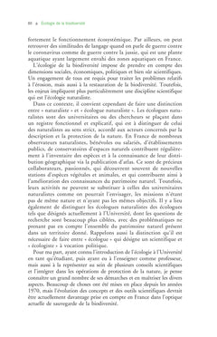 Écologie de la biodiversité