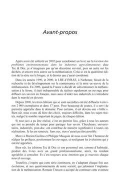 La méthanisation