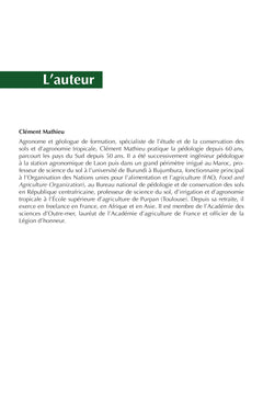 Abrégé d'agropédologie tropicale