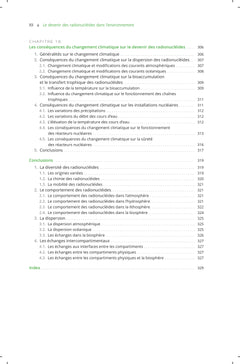 Le devenir des radionucléides dans l'environnement