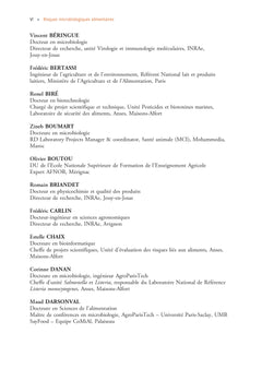 Risques microbiologiques alimentaires (2e édition)