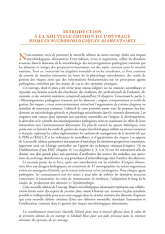 Risques microbiologiques alimentaires (2e édition)