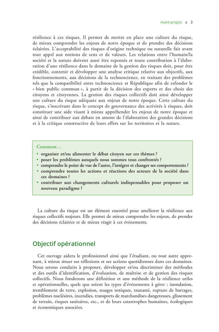 Résilience territoriale et changement climatique