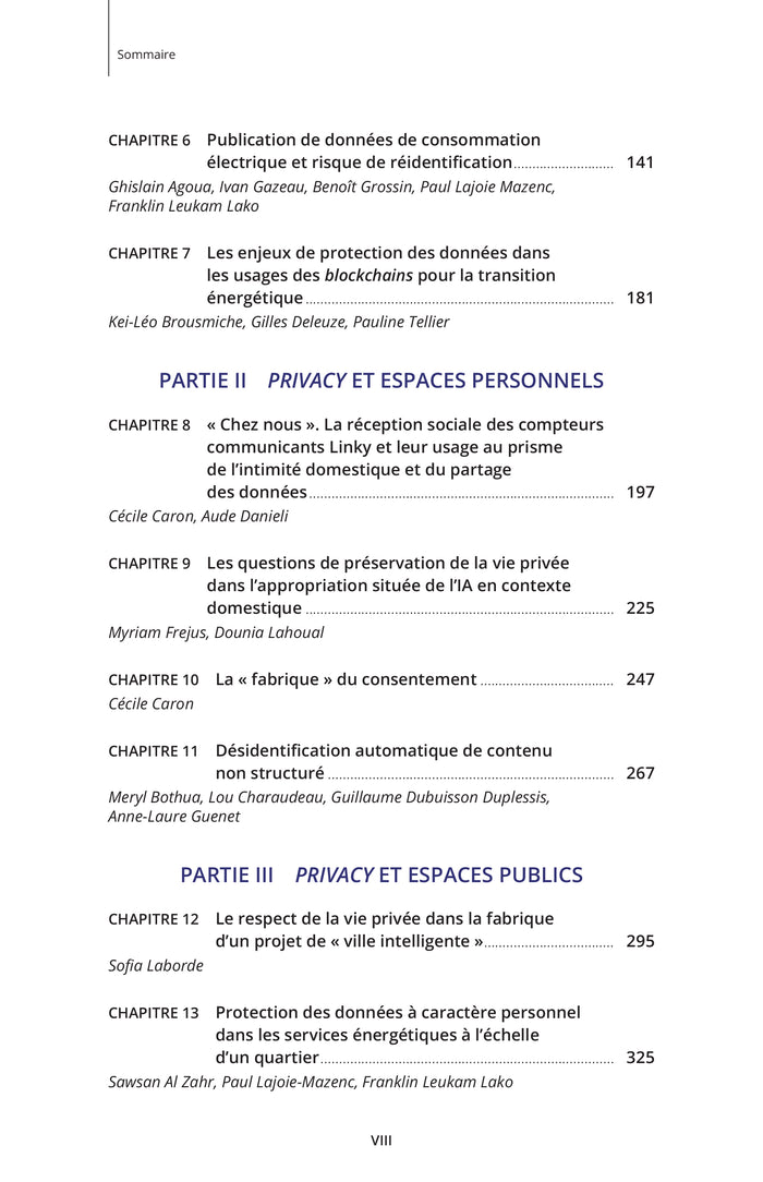 Technologies numériques, protection des données et vie privée