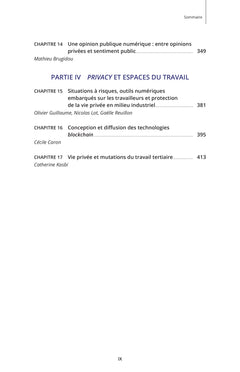 Technologies numériques, protection des données et vie privée