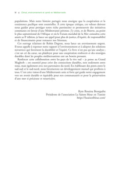 Climat, environnement et santé en Méditerranée