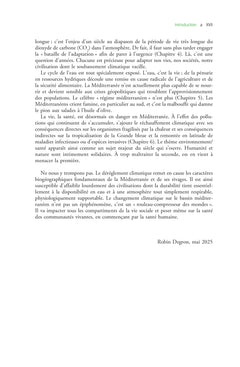 Climat, environnement et santé en Méditerranée