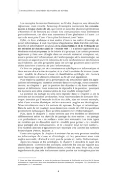 À la découverte du sens-métier des modèles de données