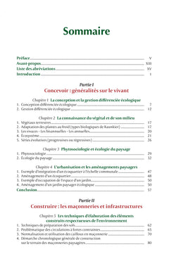 Conception et gestion différenciée des jardins