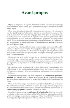 Conception et gestion différenciée des jardins