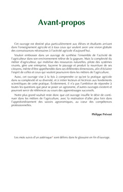 Les bases de l'agriculture (5e édition)