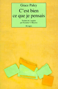 C'est bien ce que je pensais