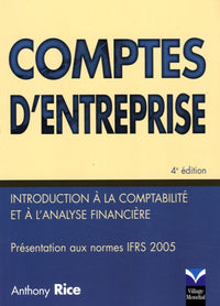 Comptes d'entreprise