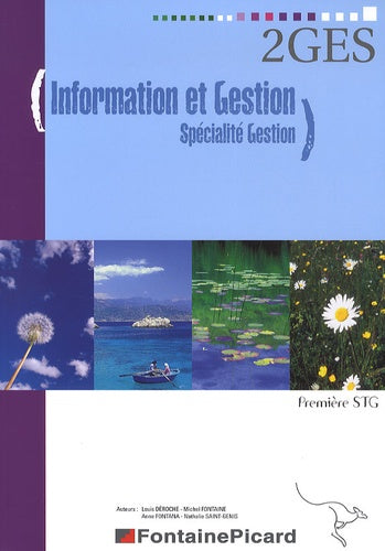 Information et Gestion spécialité gestion 1e STG