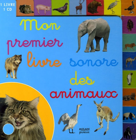 Mon premier livre sonore des animaux + CD