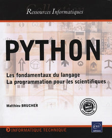 Python - Les fondamentaux du langage - La programmation pour les scientifiques