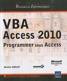 VBA Access 2010 - Programmer sous Access