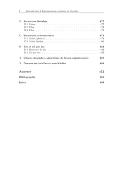 Introduction à l'optimisation continue et discrète
