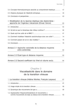 Introduction à la physique et aux propriétés thermomécaniques des matériaux polymères