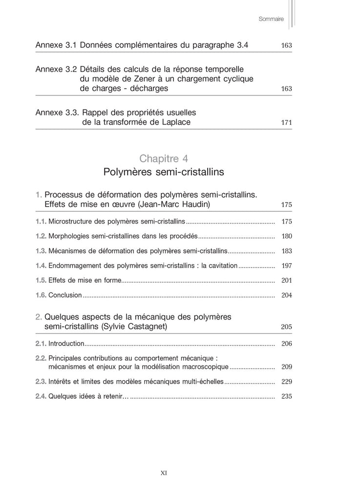 Introduction à la physique et aux propriétés thermomécaniques des matériaux polymères