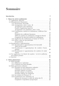Analyse combinatoire