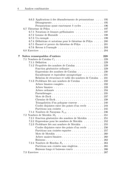 Analyse combinatoire