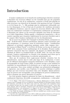 Analyse combinatoire