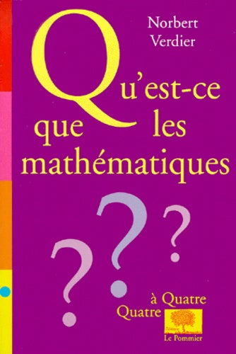 Qu'est-ce que les mathématiques ?