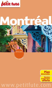 Montreal 2015-2016 Petit Fute + Plan