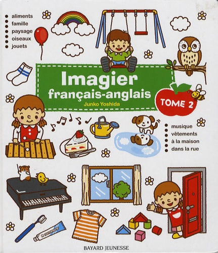 Imagier français-anglais pour les enfants de 0 à 4 ans