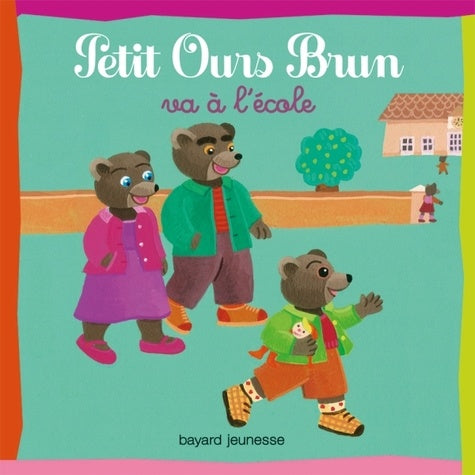 Petit ours brun va à l'école