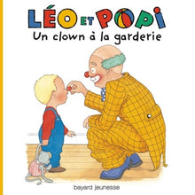 Un clown à la garderie