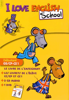 I love English School; Kit enseignant jaune débutant GS/CP-CE1
