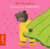 Petit ours brun mini cache-cache - Coucou maman !