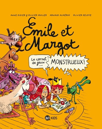 Emile et Margot, le carnet de jeux monstrueux
