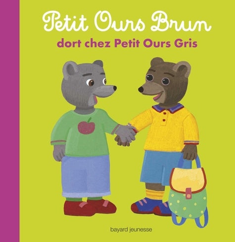 Petit ours brun dort chez petit ours gris