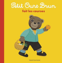 Petit ours brun fait les courses