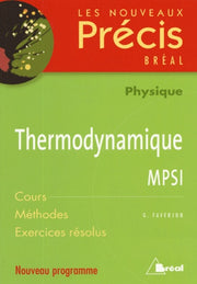 Précis thermodynamique MPSI