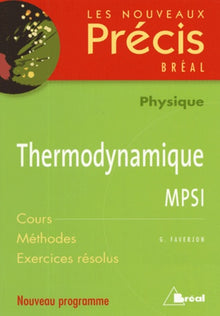 Précis thermodynamique MPSI