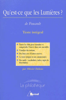 Qu'est-ce que les lumières ?