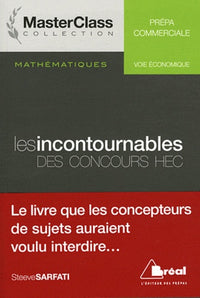 Mathématiques Les incontournables des concours HEC