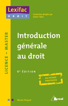 Introduction générale au droit