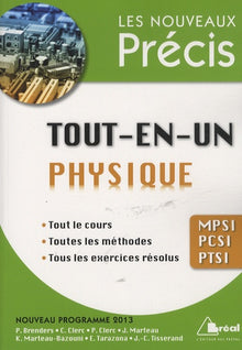 Précis tout en un physique MPSI PCSI PTSI