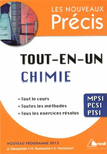 Précis tout en un chimie MPSI PCSI PTSI