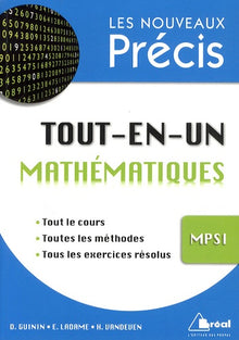 Précis mathématiques tout en un MPSI