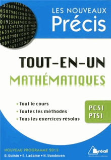 Précis mathématiques tout en un PCSI PTSI